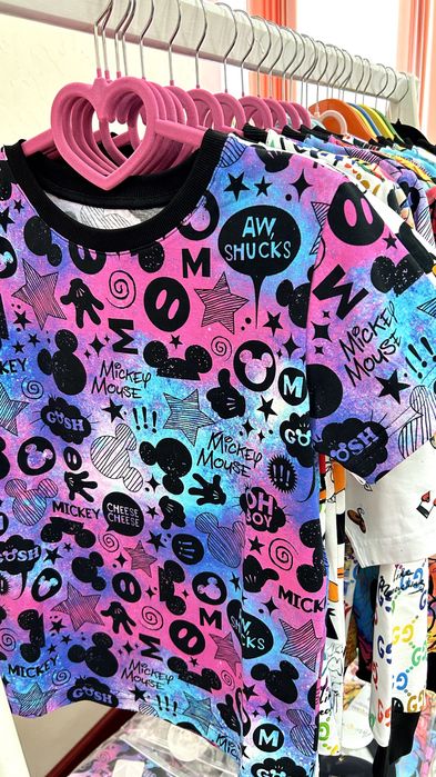 Футболка для дівчинки Mickey Mouse Disney 95% бавовна 110–152