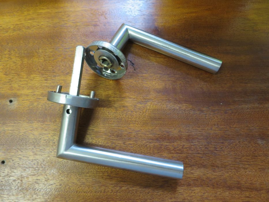 Par de puxadores de inox