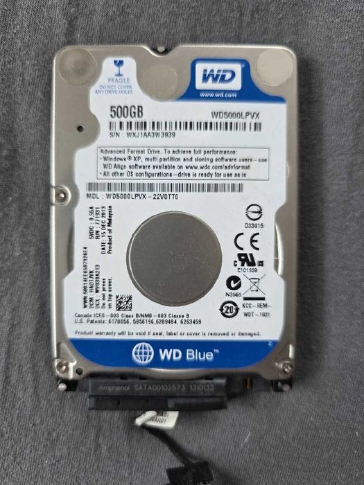 Dysk WD 5000LPVX