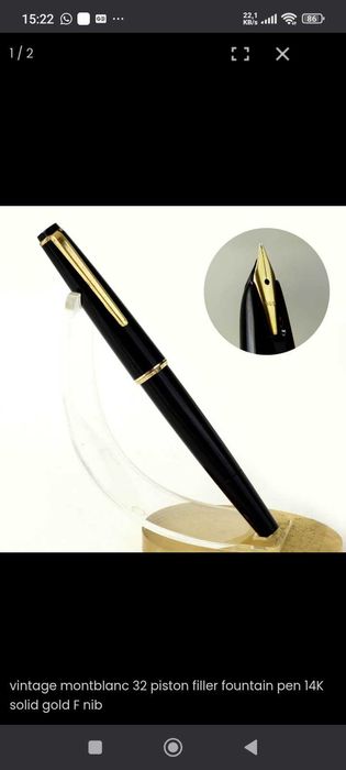 Canetas Vintage MONTBLANC