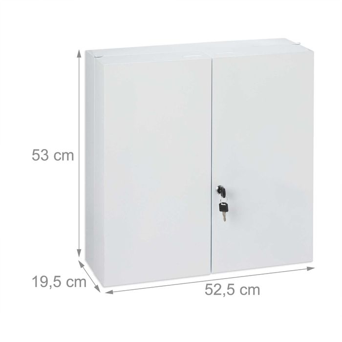 2 Drzwiowa szafka Apteczka domowa z 11 półeczkami