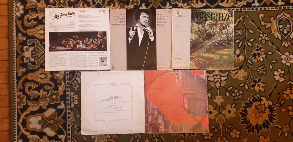 Zbiór wielu płyt winyl winylowych 5 sztuk