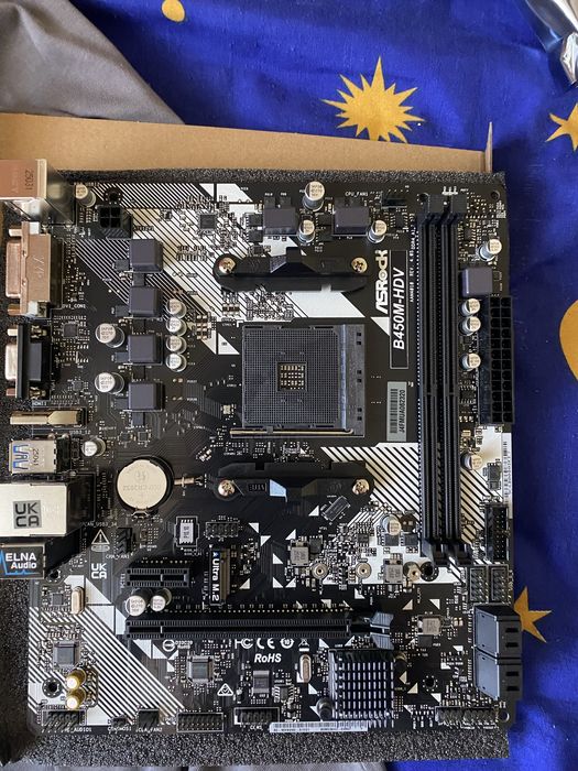 МАТЕРИНСЬКА ПЛАТА ASROCK B450M REV 4.0 AM4 + гарантія від магазину