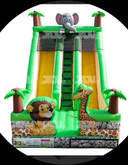 Dmuchaniec, wynajem, dmuchana zjeżdżalnia