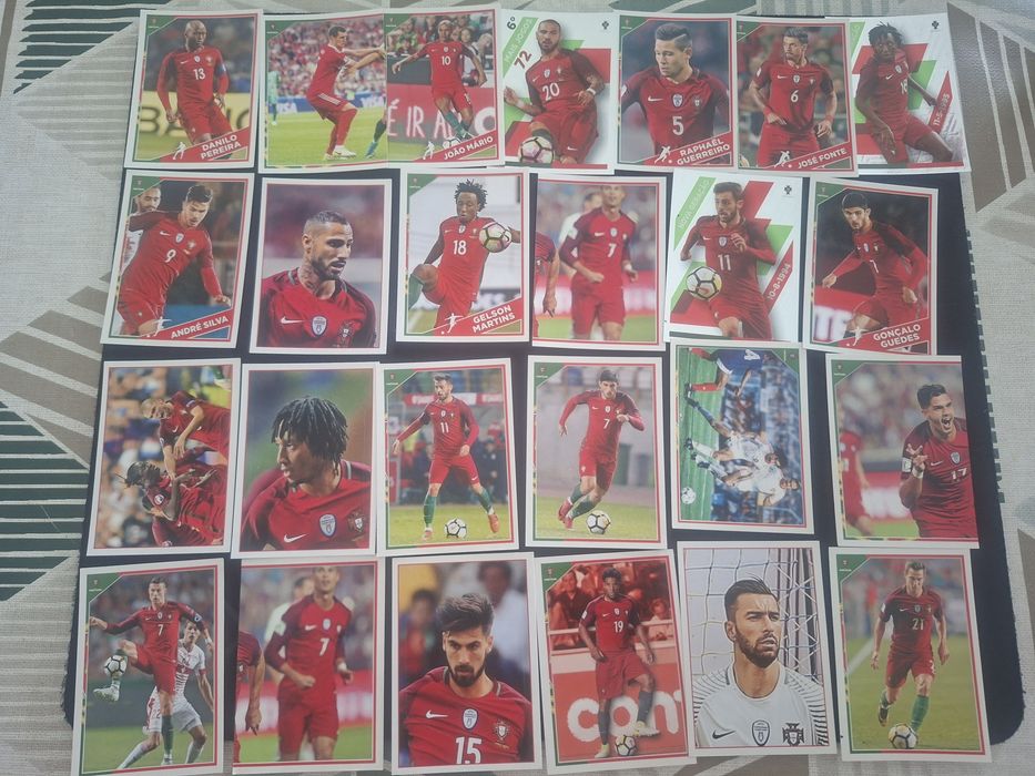 Cromos da Seleção de Portugal