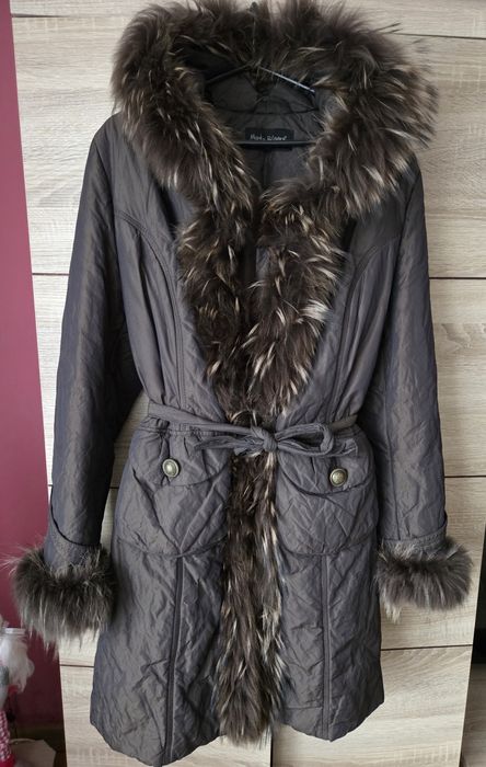 Kurtka jenot lis czekoladowa