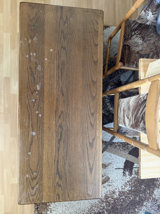 Stolik kawowy z litego drewna