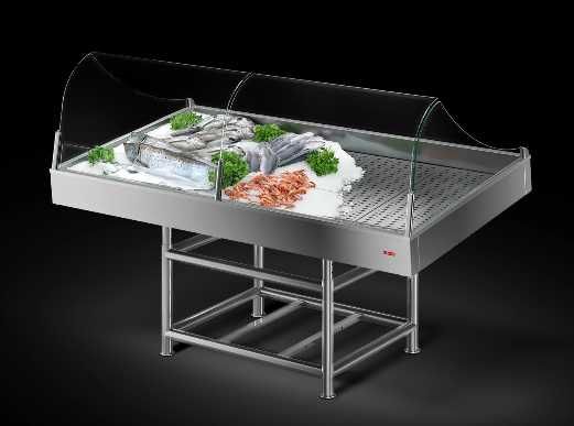 Bancada Peixe Supermercado ou Peixaria