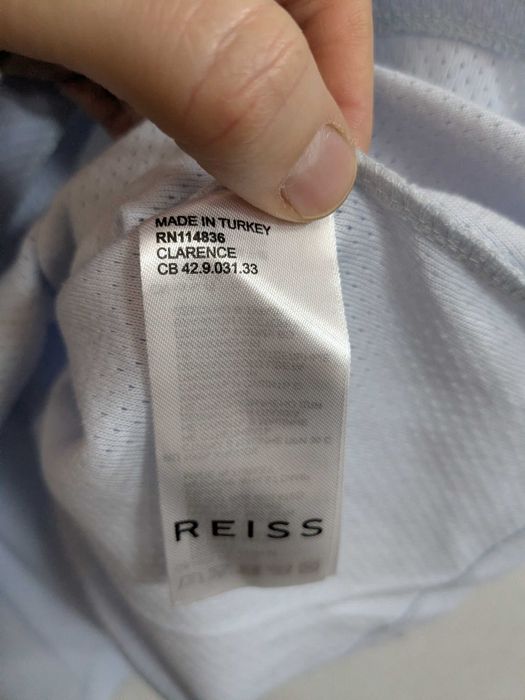 Reiss T-shirt jasnoniebieski premium rozm. L