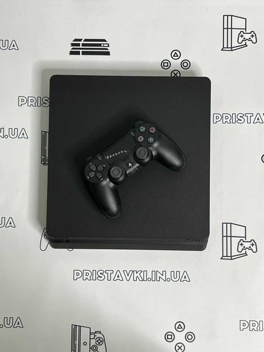 Ігрова приставка PS4 Slim 1Tb (9.00-12.52)) +43 ігор Гарантія
