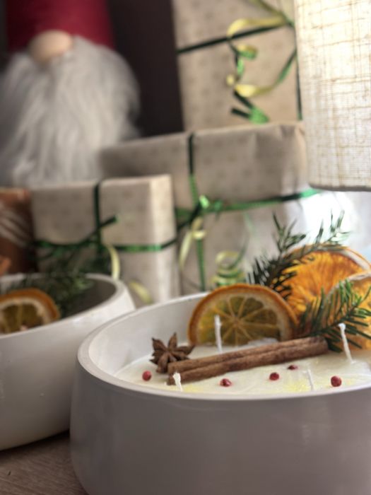 Соєві ароматичні свічки