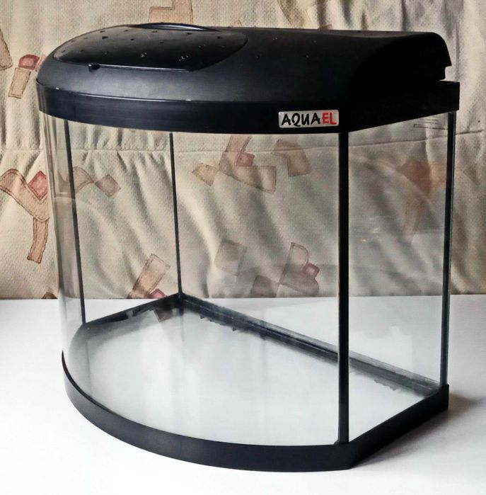 Аквариум овальный 30 литров Польша стекло