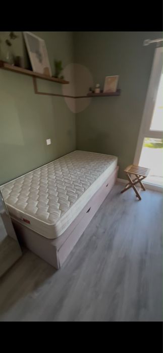 Cama de solteiro + colchão
