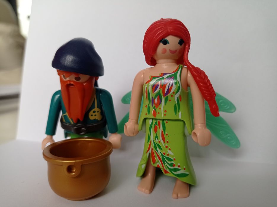 Playmobil figurka wróżka ze skrzatem