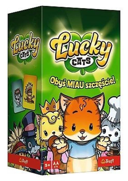 Gra - Lucky Cats TREFL Trefl pudełko,260x145 mm