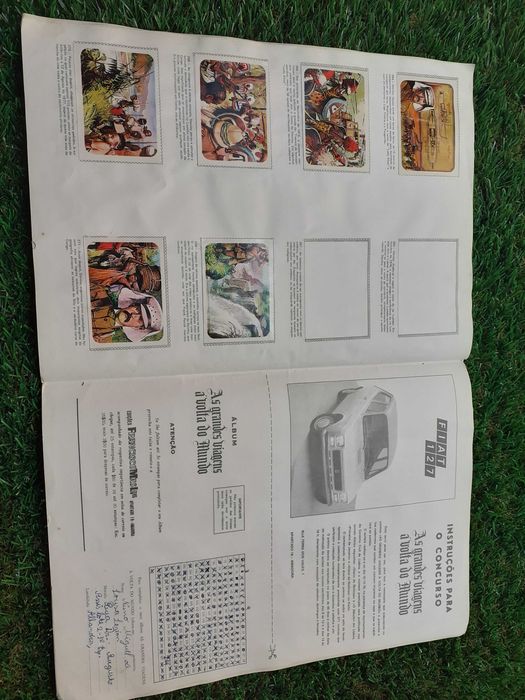 Cadernta Às grandes viagens à volta do mundo