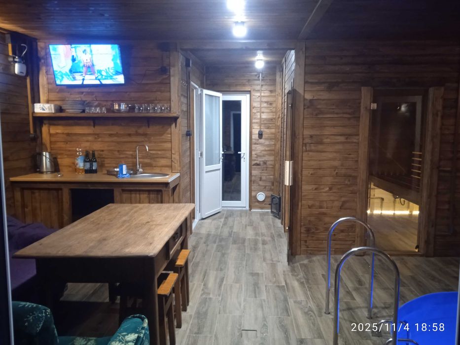 Баня чани котедж проживання відпочинок