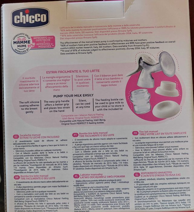 Bomba manual Chicco como NOVA