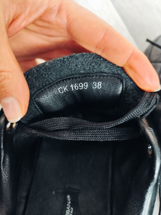 Oryginał buty sneakersy Dolce & Gabbana 38 r. Skóra naturalna