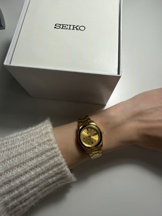 Zegarek Seiko zloty