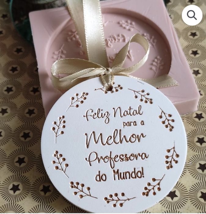 Peças gesso perfumado