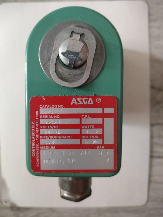 Продам електро клапан Asco