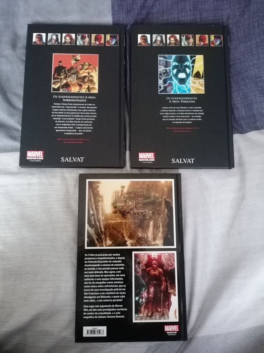 Surpreendentes X-Men 3 volumes