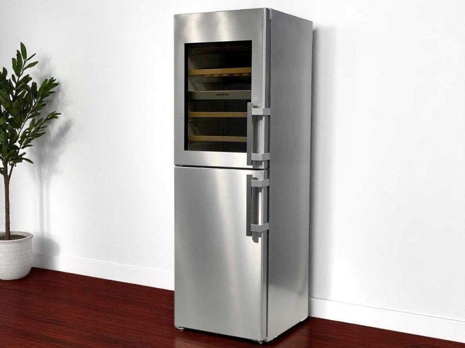 Liebherr / Лібхерр Морозильник SWTNes 4285, нерж, 185 см, з зоною вина