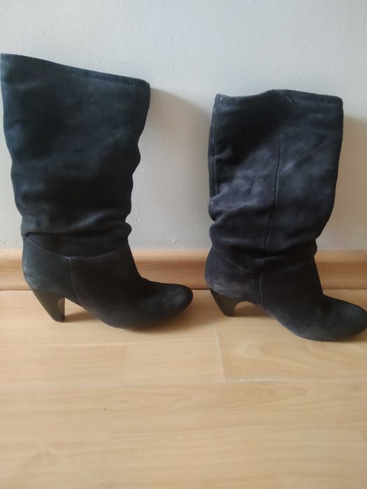 Kozaczki zamszowe 37