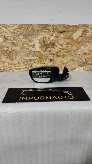 Espelho esquerdo rebatível Qashqai J11