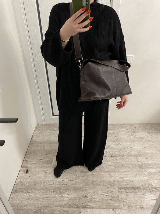 Италия новая большая кожаная сумка