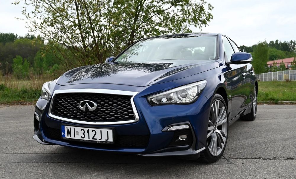 Infiniti Q50 Krajowy Serwis ASO Bose Full led Grzane fotele Elektr. reg. kierownicy