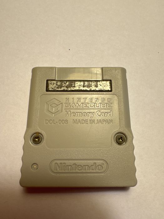 Oryginalna karta pamieci do Nintendo Game Cube Gamecube DOL-008