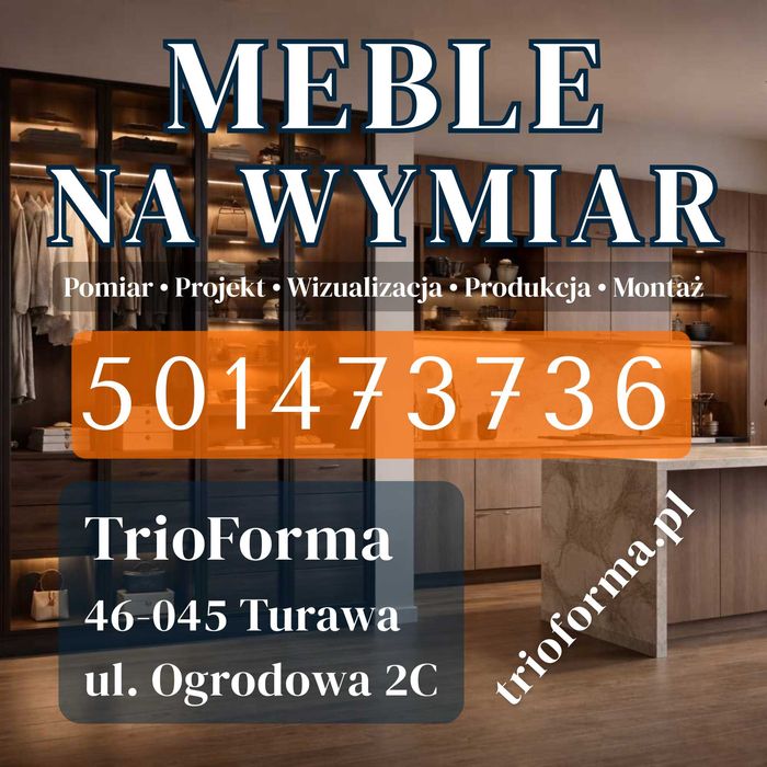 Kuchnia Szafa Regał Biurko Parapet / Meble na wymiar | Turawa / Opole i okolice