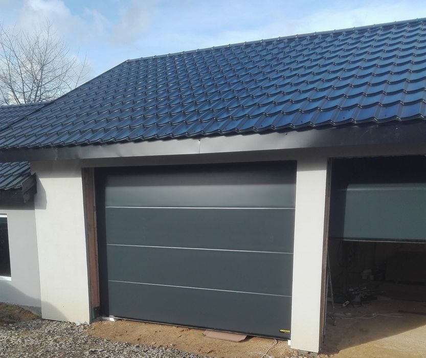 Brama segmentowa 60mm FAKRO ELITE 4000x2250 Antracyt (RAL7016)