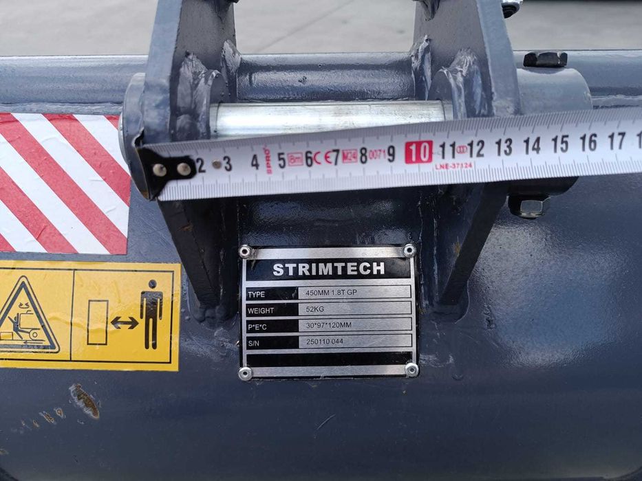 Łyżka 45 do minikoparki 1,8t JCB nowa !!! STRIMTECH