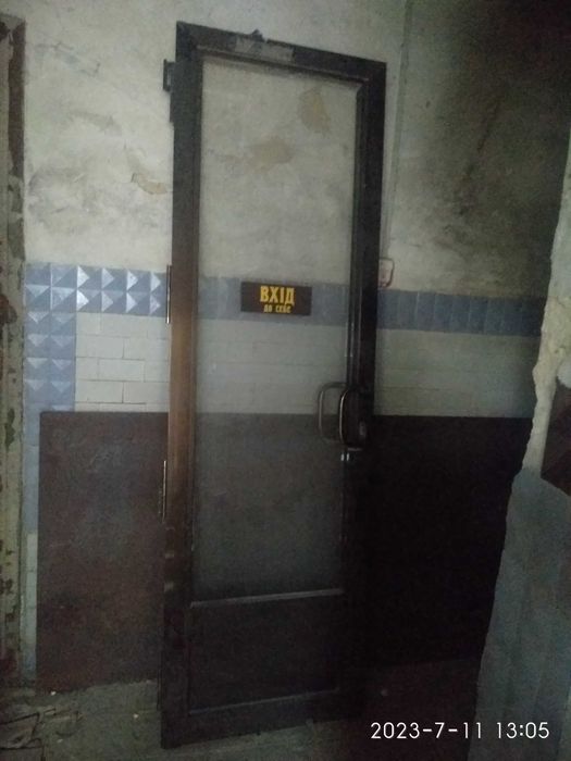 Двери алюминиевые из профиля SARAY