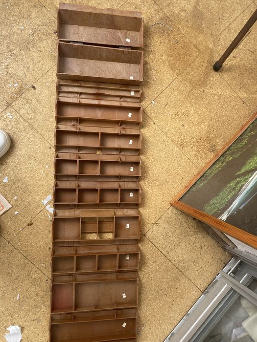 Caixa em plastico organizadora de parafusos e acessorios