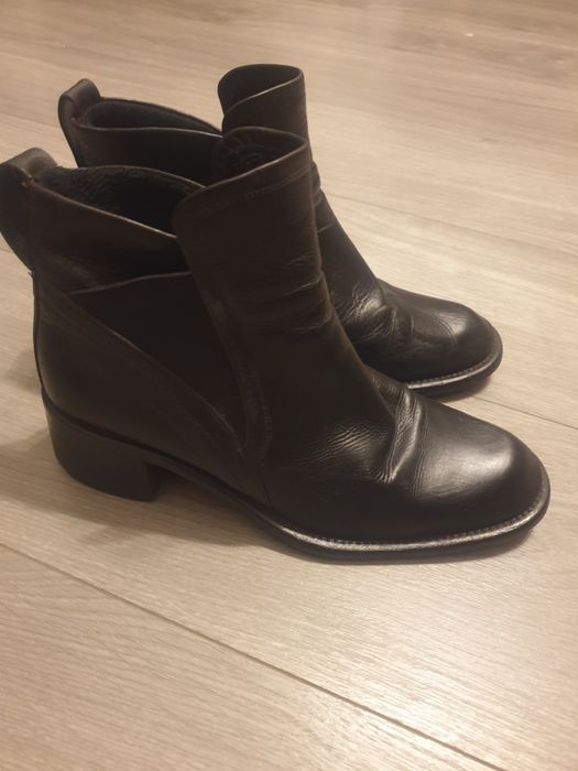 Buty damskie botki 36,5 czarne