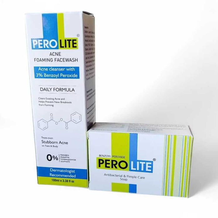 Perolite комплекс Мило від акне + гель для вмивання