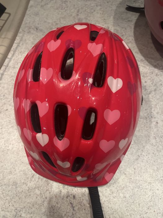 Kask dla dziewczynki 2-6 lat