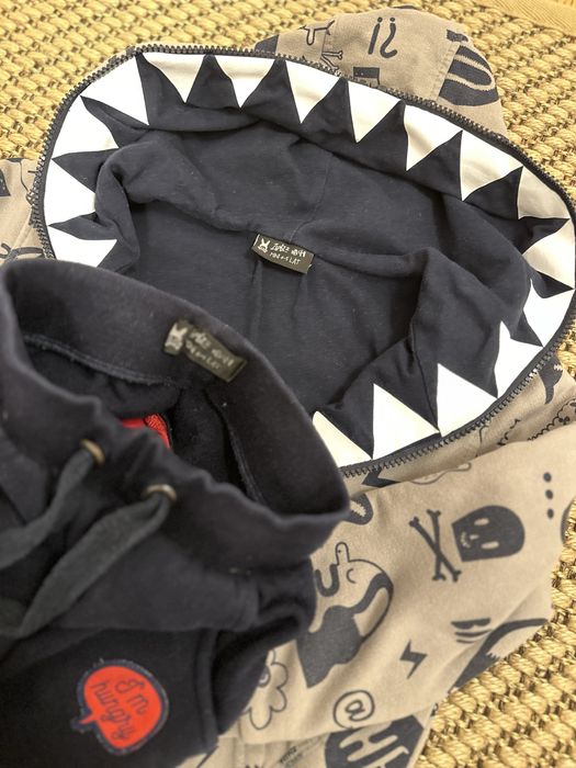 Zombie dash komplet bluza spodnie 4-5lat