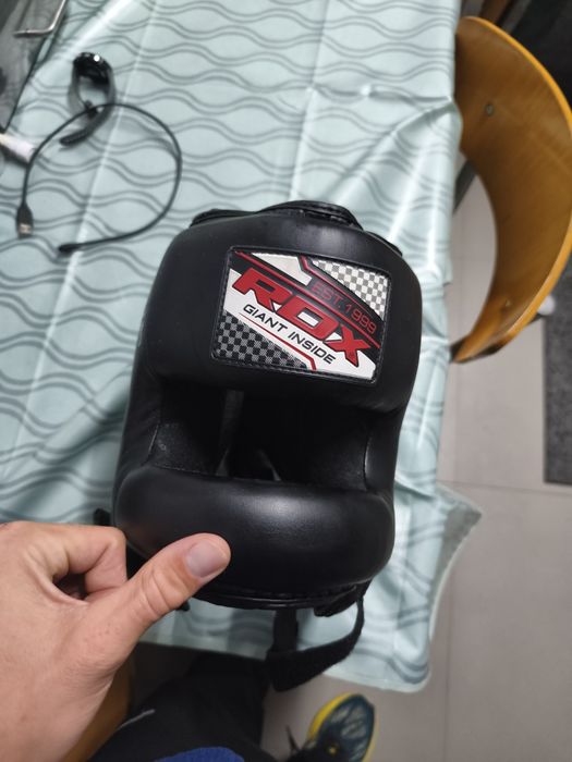 RDX Head Guard HGR-T2 BAR Preto capacete de luta