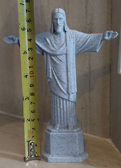 Cristo Redentor 3D PLA cor mármore