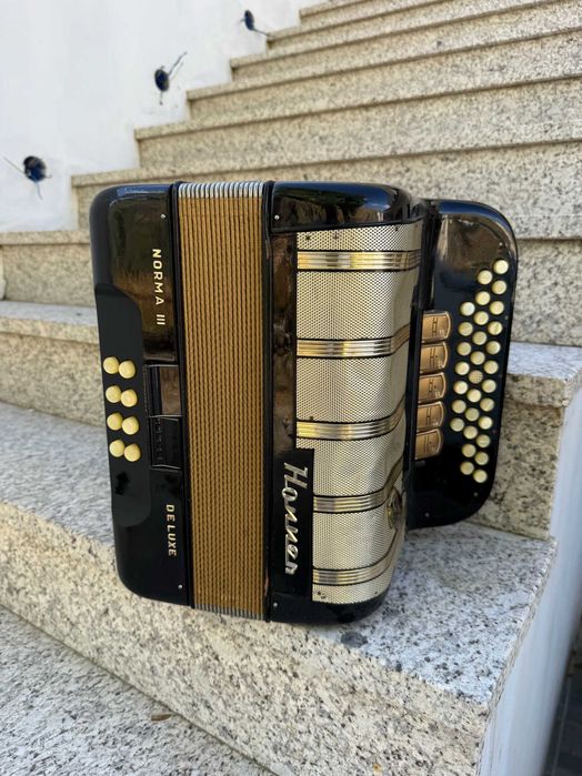 Concertina Hohner Norma III, 3 Voz. M . 3 . B