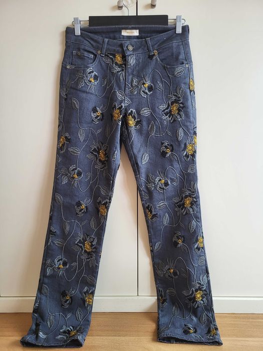 Calças Ganga Bordadas - Marani Jeans