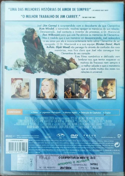 O Despertar da Mente - 2004 - DVD