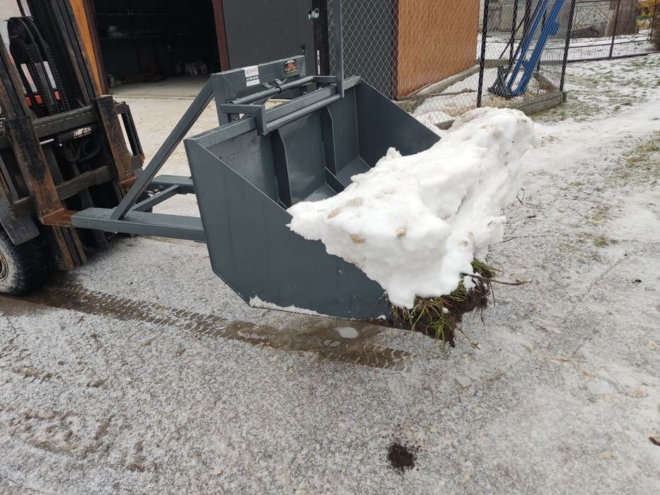 łyżka do wózka widłowego- szufla do ładowarki- do wózka linka siłownik