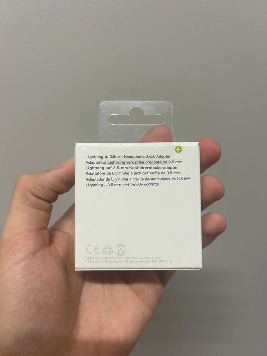 Перехідник Apple Lightning - 3.5mm / AUX аукс переходник лайтинг