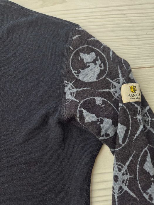 Janus L XL merino bluzka wełniana termiczna termoaktywna męska